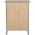 thumbnail image 5 of Glory Furniture Izzy Solid Wood 1-Drawer/1-Door Nightstand in Silver Champagne, 5 of 13
