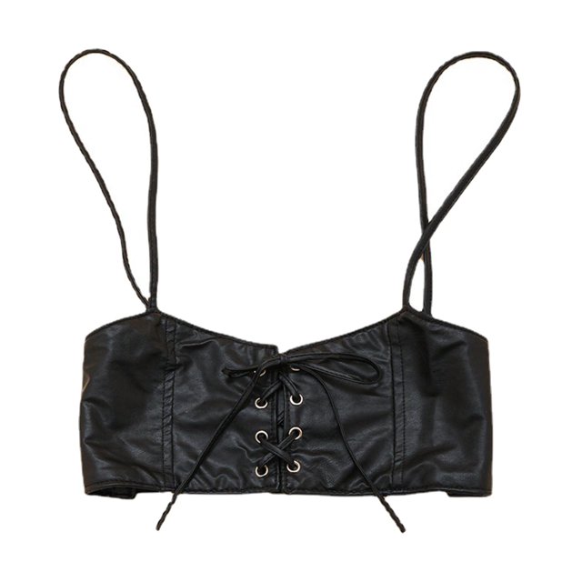 Cinturón de cintura para mujer, corsé bajo el busto para vestidos con tirantes, estilo steampunk. D negro