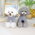 thumbnail image 3 of 2022 Couple Suit Wool Fabric Fashion Sweater Skirt Pants Suit Small Dog Cat Clothes Pet Clothes skirt S, 3 of 9