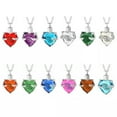 thumbnail image 6 of HOOUN Cremation Ashes Urn Necklace Ashes Heart Pendent Jewelry For Memorial Locket-Coffee, 6 of 9