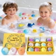thumbnail image 1 of weibbin Plastic Bath Bombs Set 12 Pack with Surprise Animal Toy Inside for Little Ones Multicolor, 1 of 5
