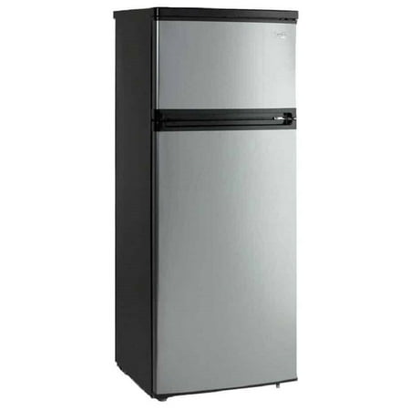 Avanti RA7316PST 7.4 Cubic Foot Apartment Size Refrigerator, Black Platinum