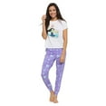 thumbnail image 1 of Disney Women's Pajama Short Sleeve Tee and Pants Adult Sleepwear Set, 1 of 3