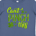 thumbnail image 4 of Inktastic St. Patrick's Day Can't Pinch This Hand Lettering Boys or Girls Baby T-Shirt, 4 of 5