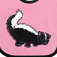 thumbnail image 4 of Inktastic Animals Cute Skunk Boys or Girls Baby Bib, 4 of 4