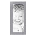 thumbnail image 2 of ArtToFrames 8" x 19" Grey Picture Frame, 8x19 inch Gray Wood Poster Frame (WOM-4594), 5 Pack, 2 of 7