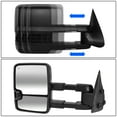 thumbnail image 3 of DNA Motoring TWM-015-T888-BK-SM For 2003 to 2006 Chevy / GMC Silverado / Sierra Powered Tow Mirrors LED Turn Signal Lights, 3 of 7