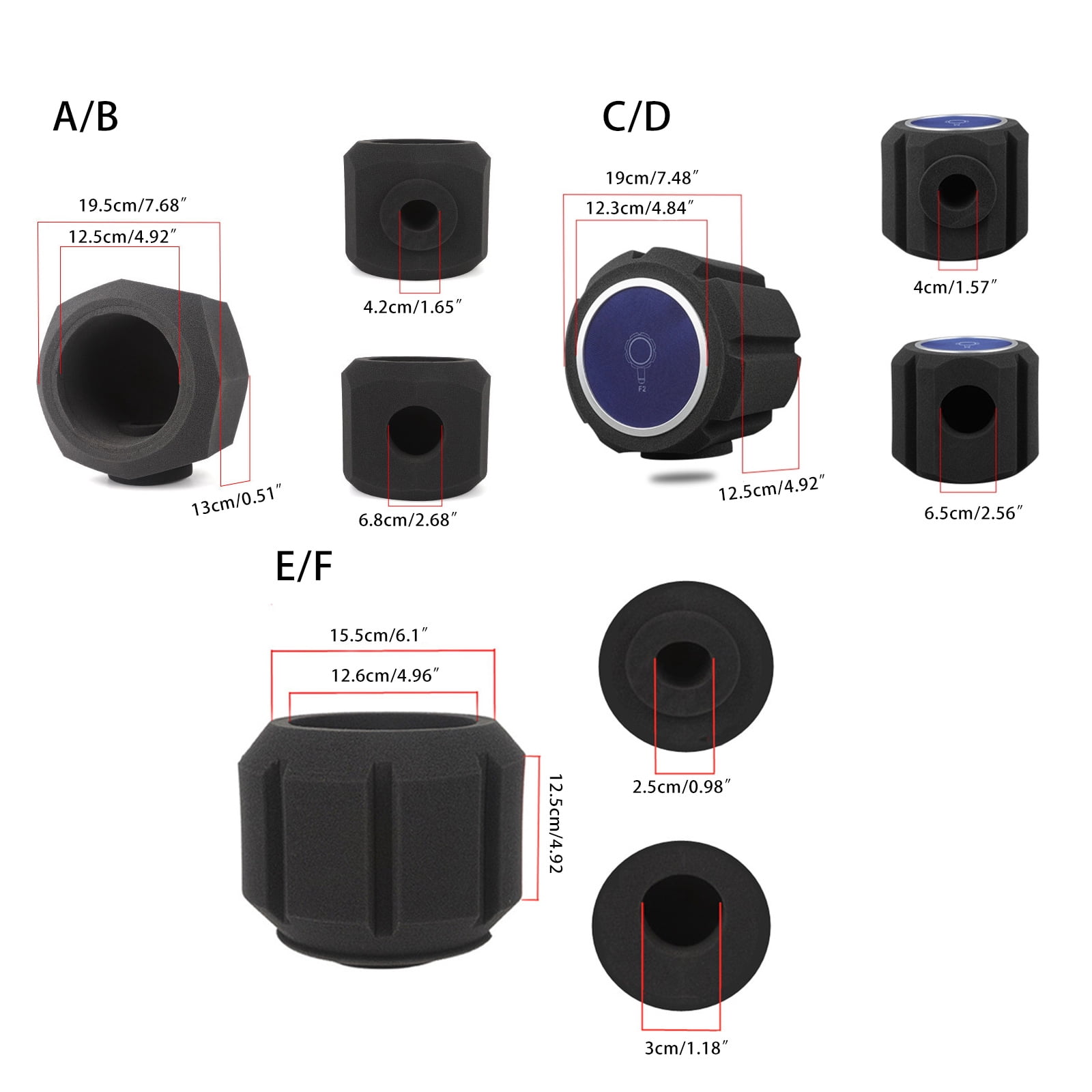 High Quality for Pop Filter Foam Pro Microphone Custom Studio Mic Shield Portable Vocal Booth Recording Wind Screen
