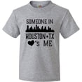 thumbnail image 3 of Inktastic Houston Texas Someone Loves Me Skyline Youth T-Shirt, 3 of 5
