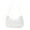 White, variant on Fashion Solid Color Underarm Bag Women Zipper Retro Nylon Hobos Bag (White) Fashion shoulder bag (White)