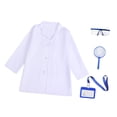 thumbnail image 5 of freneci Kids Doctor Coat Dress up Long Sleeve Lab Coat for Ages 4-6 Years Boys Girls XL, 5 of 8