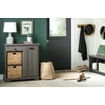 thumbnail image 4 of South Shore Versa 1-Door Storage Cabinet, 36-3/8"H x 33-3/4"W x 15-7/8"D, Gray Maple, 4 of 12