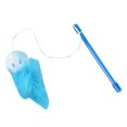 thumbnail image 1 of Cat Teaser Wand Interactive Pouch Mouse Cat Feather Teaser Kitten Teaser Toy, 1 of 10