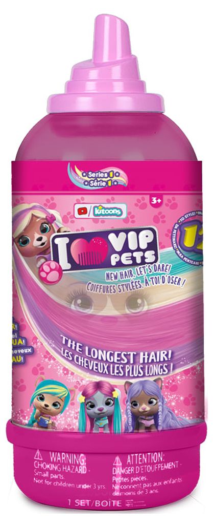 Vip Pets - Glitter Twist Hair Reveal Doll - image 2 of 24