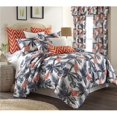 thumbnail image 1 of Ensemble de Housse de Couette Non Réversible Flamingo Palmes - Californie Taille Très Grand, 1 of 1