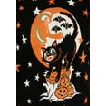 thumbnail image 4 of Adult Vintage Halloween Cat Halloween Sweater, 4 of 9