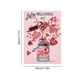 thumbnail image 3 of Bandera de jardín de San Valentín de doble cara | Decoración exterior de 30 x 45 cm | Decoración reversible de lino para San Valentín, ideal para patio y jardín, 3 of 5
