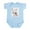 Sky Blue, variant on CafePress - 4Th Of July Westie Infant Bodysuit - Baby Light Bodysuit, Size Newborn - 24 Months