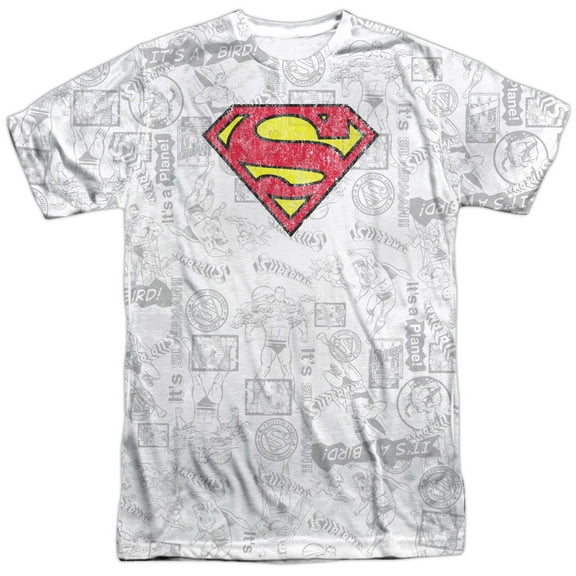 Superman Classic Repeat Mens Sublimation Shirt