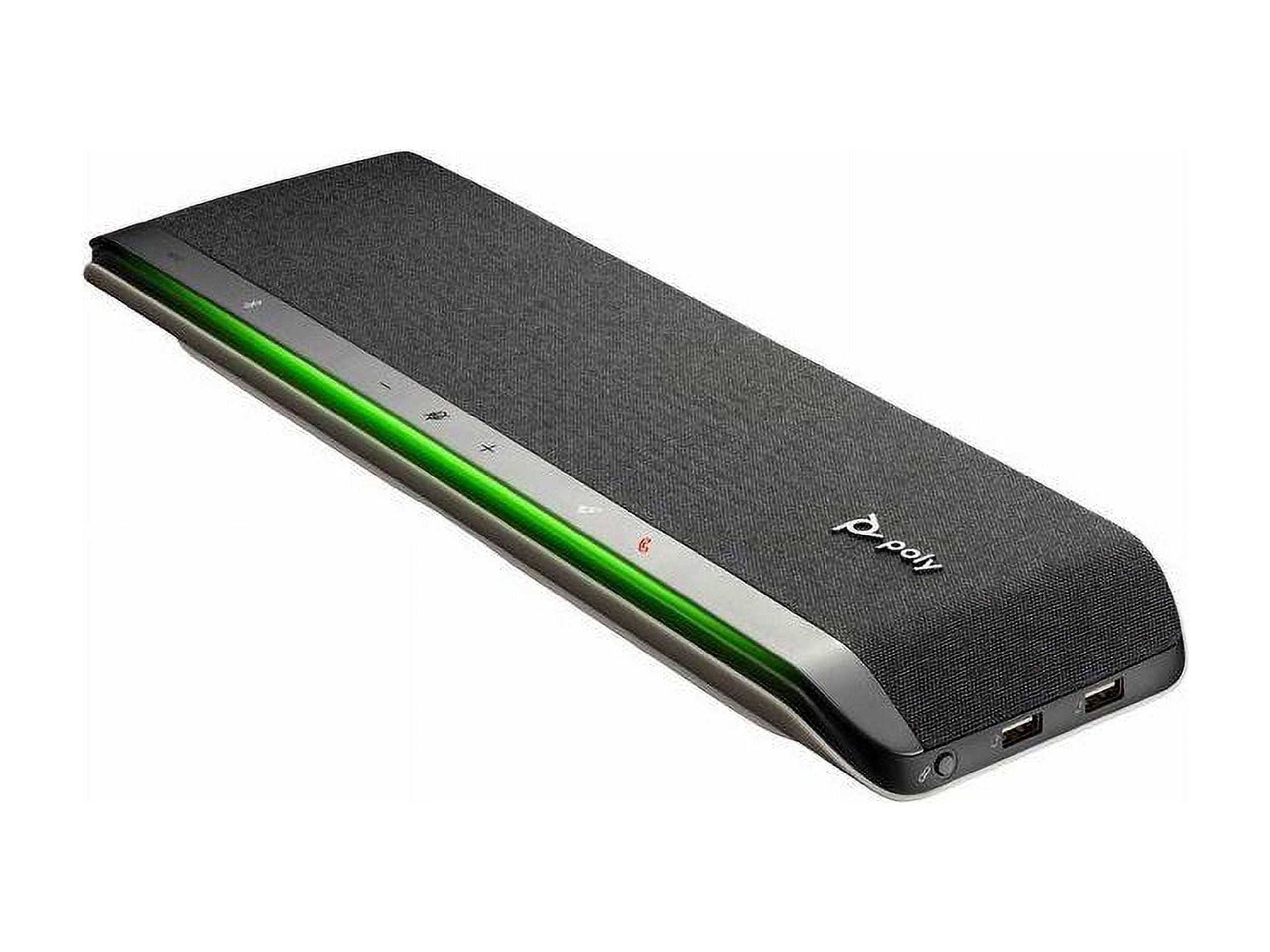 Plantronics Poly - Sync 60 Smart Speakerphone for Conference Rooms Connect to PC/Mac via Combined USB-A/USB-C Cable, Smartphones via Bluetooth - Works with Teams, Zoom (Certified) & More