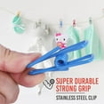 thumbnail image 4 of 30 Pack Assorted Chip Bag Clips Utility - PVC 2 Inch Coated Colorful Sealer for Sealing Food - Paper Holder, Clothesline Clip for Laundry Hanging, Kitchen Bags, Multipurpose Clothes Pins Random color, 4 of 7