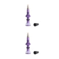 thumbnail image 1 of relayinert Tire Valve Replaced Part Cycling Accessories Craftsmanship Wheel Core Biking Accessories Demountable Design Tubeless Stem Purple 2Set, 1 of 6