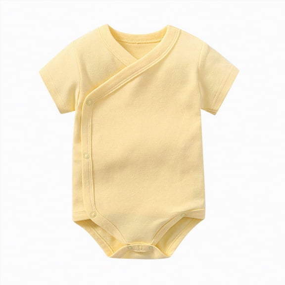 Gubotare Bodysuit for Baby - Infant & Newborn Clothes Newborn Onesies Unisex (Yellow,6-9 Months)