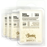 Baby Powder Wax Melts Bulk Pack - Highly Scented + Natural Oils - Shortie's Candle Company