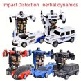 thumbnail image 2 of Coche De Juguete Para Niños Hit One Button Transform Police Car Race Car Boy Darling Car Toy King Kong Off-road Model, 2 of 4