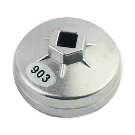 

Yannee 74mm Oil Filter Cup Cap Wrench Socket Housing Remover Tool for Car