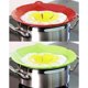thumbnail image 4 of 2 X tapa de tapón de derrames y tapón de derrames, protección contra hervir, tapón de silicona para derrames, tapa de olla, herramienta de cocina multifunción, 4 of 5