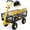 Black 900lbs, variant on Firstness Heavy Duty Garden Cart, 900 lbs Capacity Garden Wagon with ATV/Tractor Hitch & Removable Sides, Black
