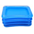 thumbnail image 1 of 4Pcs Inflatable Ice Serving Bars Coolers Ice Food Server Trays (Transparent), 1 of 5