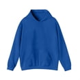 thumbnail image 3 of Grblisyd Boys Girls Fashion Hoodies Kids Solid Color Long Sleeve Hooded Sweatshirts with Pocket 5-12 Years, 3 of 6