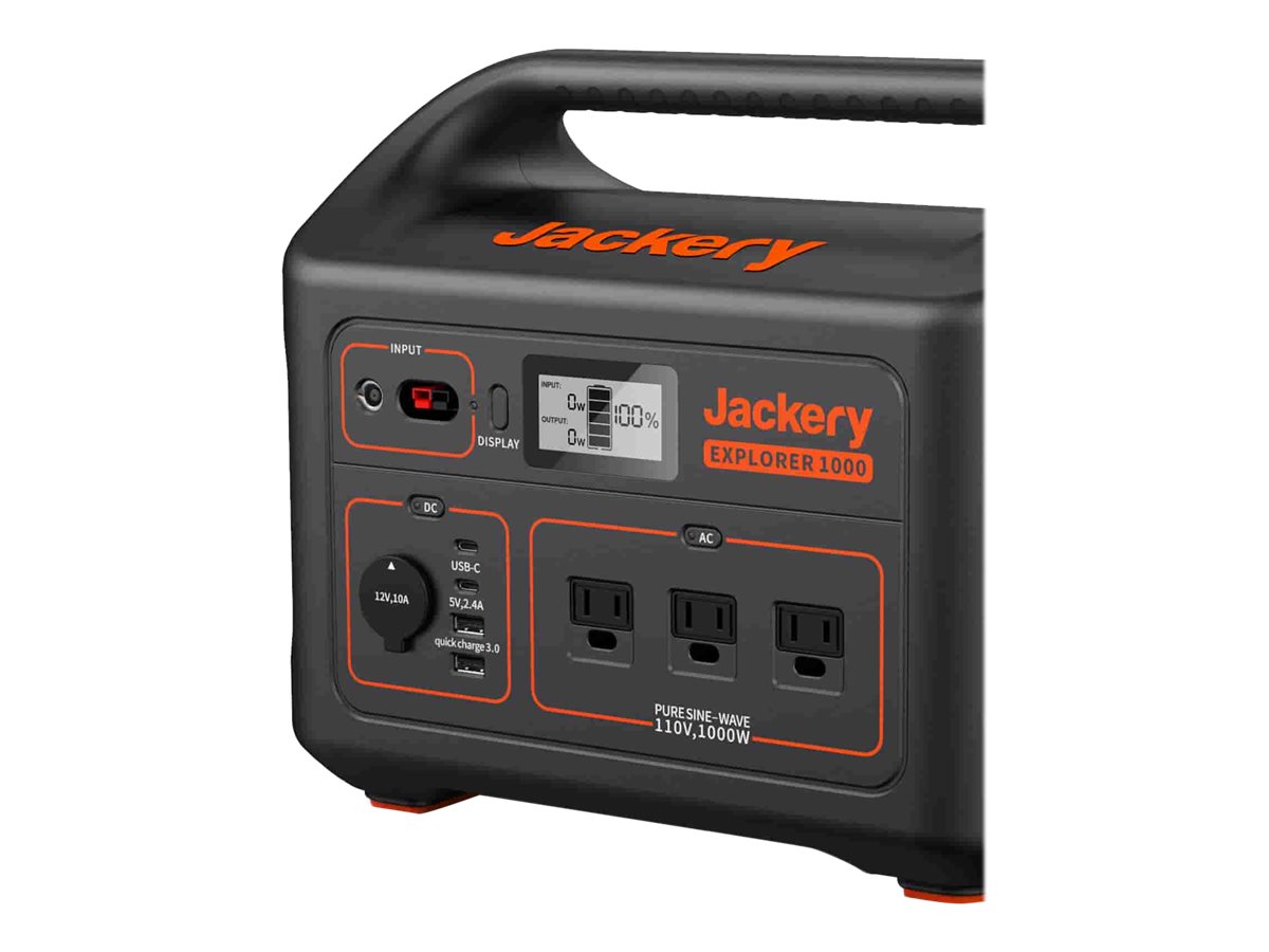 Jackery Explorer 1000 - Portable power station - 24 V - 1000