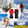 thumbnail image 4 of Savior Heat Men Women Winter Gloves Electric Heated Gloves 7.4V Hand Warmer ,Touch Screen Fingers, Riding Biking Skiing Fishing Working, 4 of 8