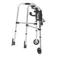 thumbnail image 5 of Drive Medical Clever Lite LS Rollator Walker with Seat and Push Down Brakes, 5 of 8