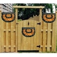 thumbnail image 3 of Festive Happy Halloween Bunting Flag – 10” X 16”, Orange & Black, Pumpkins, 3 of 3
