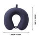 thumbnail image 3 of Fiudx Almohada Cervical Vertebrae, Almohada de Viaje Curvatura, Almohada Ligera para La Siesta, Ideal para Coche, Tren, Avión, Regallo para Adultos y Niños, Cremallera Fácil de Limpiar., 3 of 3