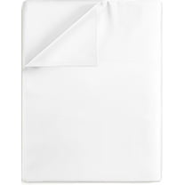 Good Sleep Bedding Flat Sheet King - 800 TC King Flat Sheet Only, 100% Egyptian Cotton Flat Sheets, Soft & Breathable Hotel Style Flat Sheets for King Size Bed - White