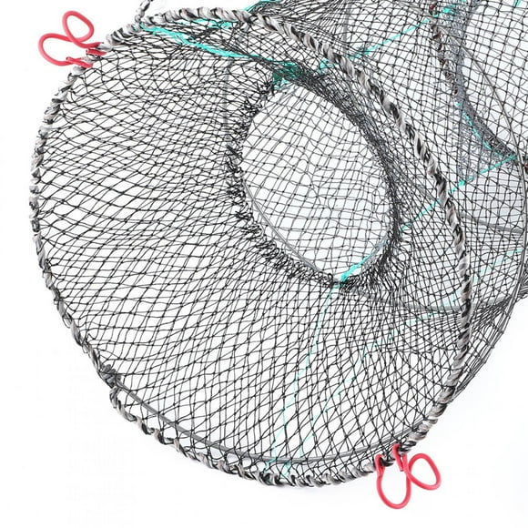 Spptty Lobster Trap,2PCS Collapsible Cast Net Fishing Net Lobster Shrimp Crab Trap Portable Folding Fishing Accessories,Cast Net
