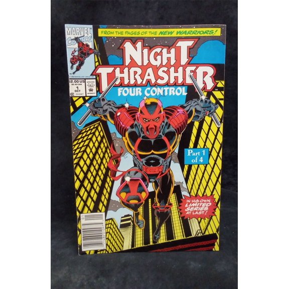 Pre-Owned Night Thrasher: Four Control #1 1992 Marvel Comics Comic Book