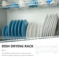 thumbnail image 4 of MEIBUTYUP White Kitchen Utensil Drying Rack with Modern Simple Design, Iron Frame with Spray Coating, 4 of 6