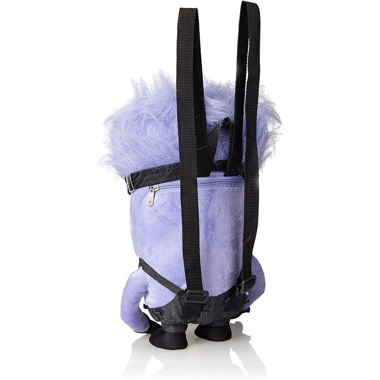 Despicable Me 2 Purple Evil Tim Plush Backpack Bagclip Pull – All  Sports-N-Jerseys