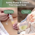 thumbnail image 3 of Extractor de Leche Manual Haakaa Gen.1 de Silicona 100ml - Set, 3 of 9