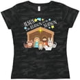 thumbnail image 3 of Inktastic Jesus is the Reason for the Season Christmas Nativity Women's T-Shirt, 3 of 5