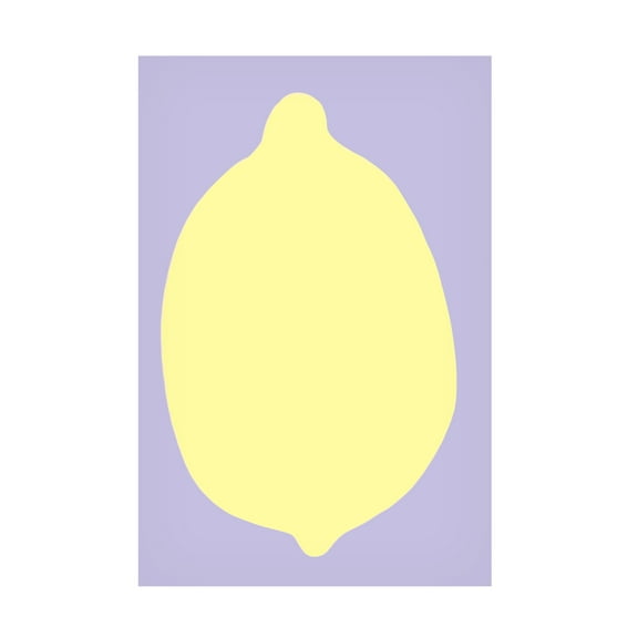 Trademark Fine Art Athene Fritsch Lemon Canvas Wall Art