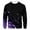 Purple, variant on skpabo Mens Sweatshirts Warehouse 3D Print Sweatshirts Round Neck Slim Fit Tops Long Sleeve T-Shirt Casual Lightweight Comfy Pullover Sweater Size 8-20