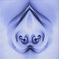 thumbnail image 1 of Ahgly Company Tapis d'Intérieur Lavable en Machine Carré Transitionnel Bleu Ardoise Clair, 4 Pieds Carré, 1 of 7