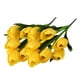 thumbnail image 4 of Naiovety 2 uds ramo de 9 cabezas flores artificiales tulipanes falsos simulación de tacto Real decoración de flores de imitación decoración Type2 NO2, 4 of 6